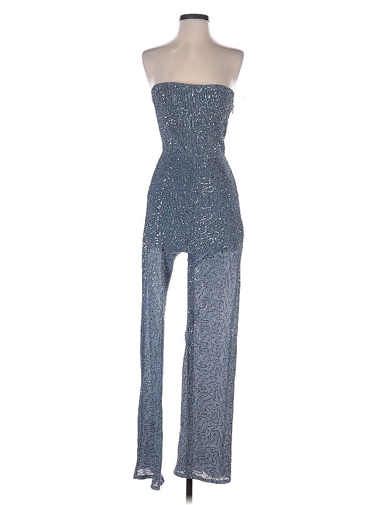 Pre-owned Wild Fable Jumpsuit In Blue