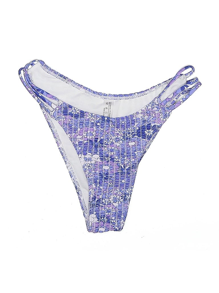 Pre-owned Unbranded Swimsuit Bottoms In Purple