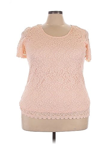 NY Collection Short Sleeve Top (view 1)