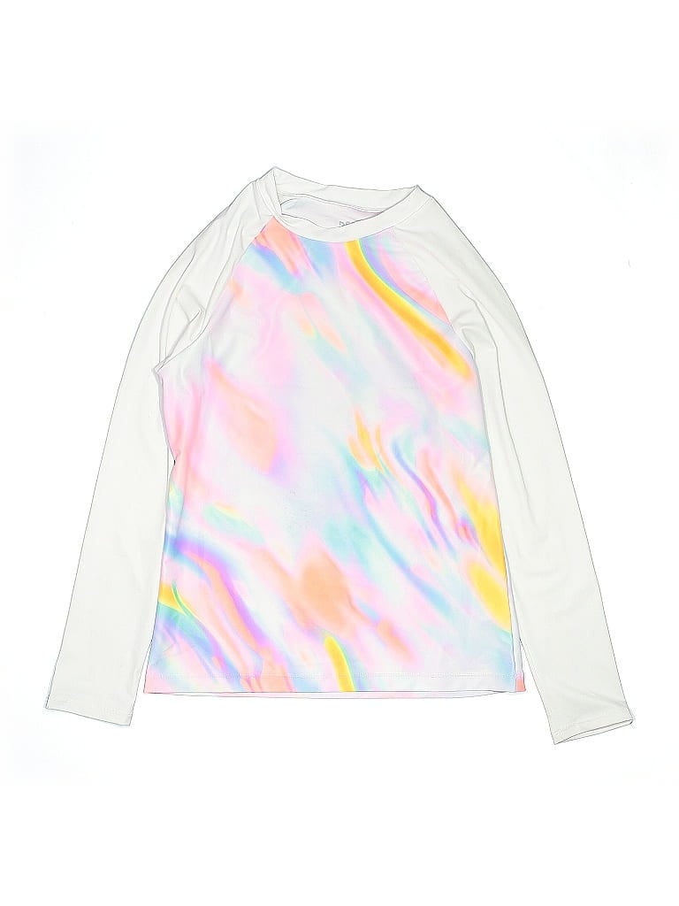 Pre-owned Dsg Kids' Rash Guard In White