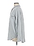 Lou & Grey Gray Long Sleeve Button-Down Shirt Size M - photo 4