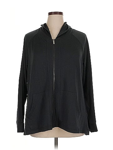 DG^2 by Diane Gilman Zip Up Hoodie (view 1)