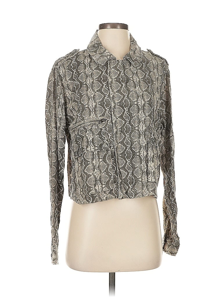 BLANKNYC Pre-owned Blank Nyc Jacket In Silver