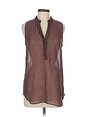Worth New York Sleeveless Silk Top