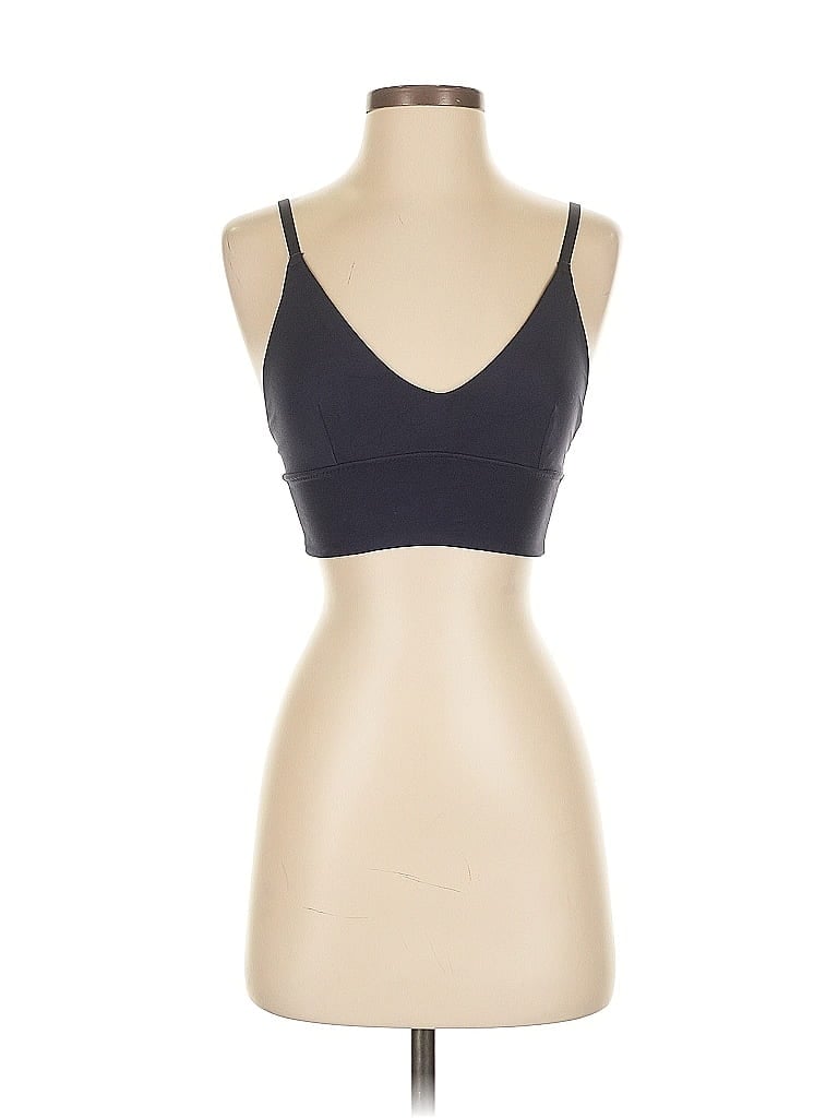 Pre-owned Aerie Sports Bra In Black