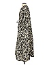 Drama Print Gray Casual Dress Size 1 - photo 4