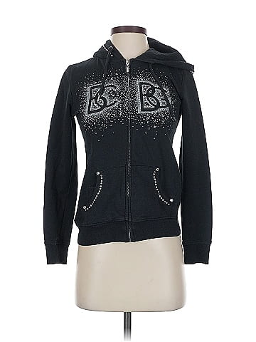 BCBGMAXAZRIA Zip Up Hoodie (view 1)