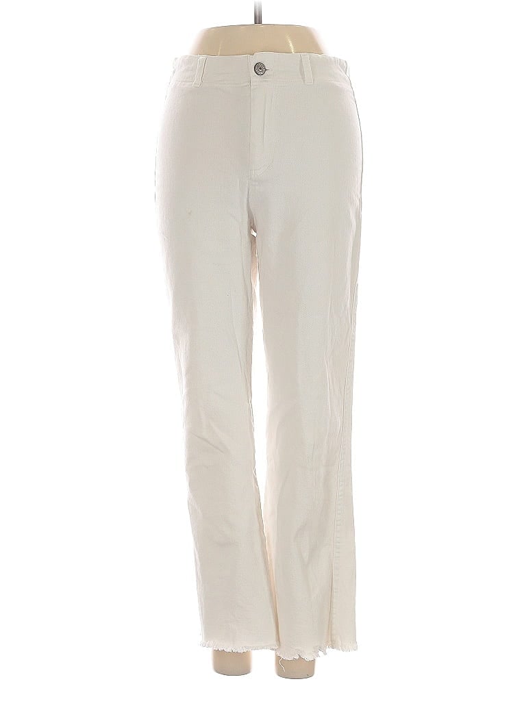 Pre-owned La Miel Jeggings In White