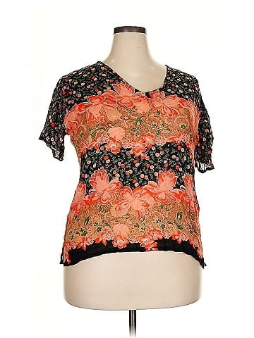 Lotus Short Sleeve Blouse (view 1)