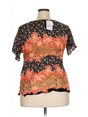 Lotus Short Sleeve Blouse (view 2)