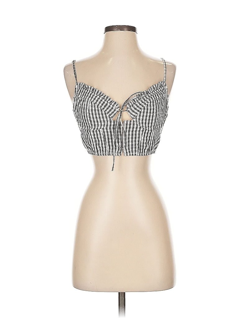 Click to view more detailed imagery on our partner's website Pre-owned Assorted Brands Sleeveless Blouse In Silver