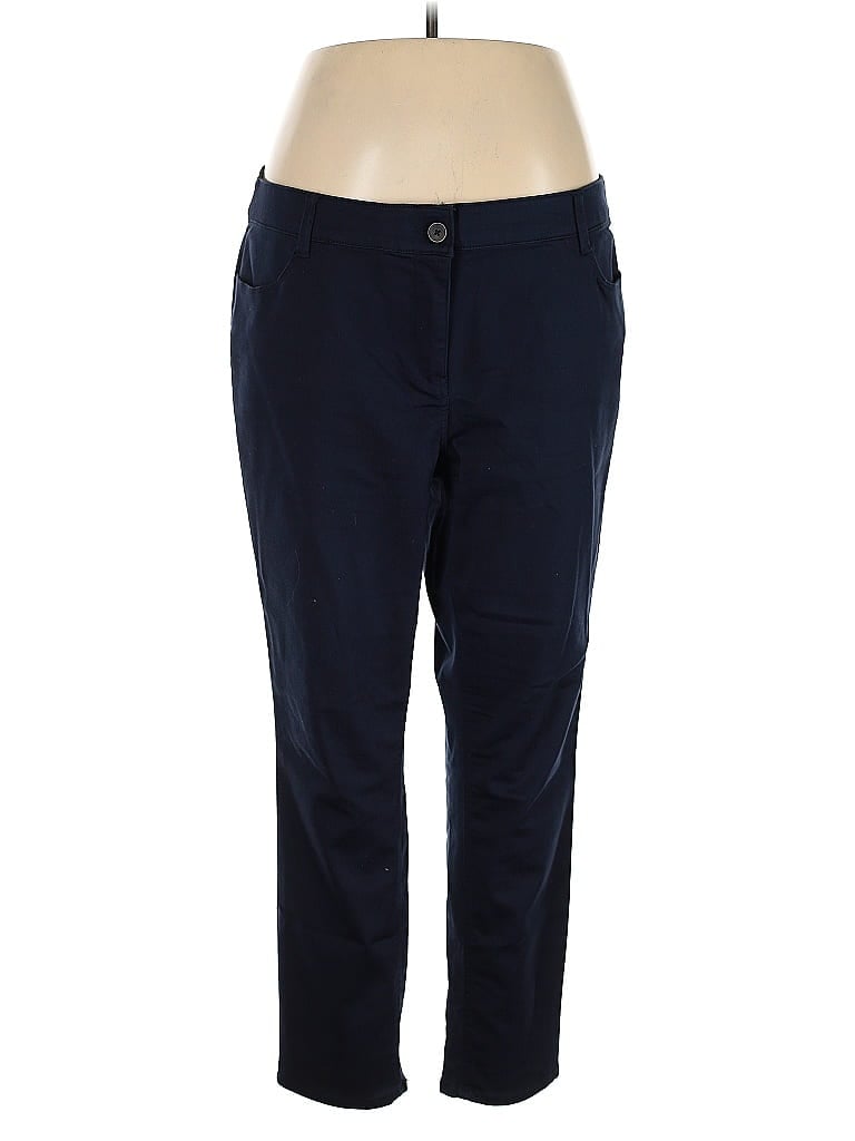 Pre-owned Assorted Brands Casual Pants In Blue