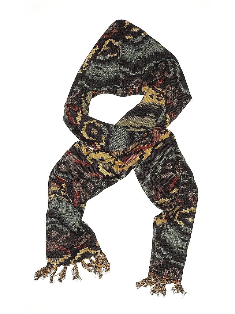 Pre-owned Unbranded Scarf In Orange