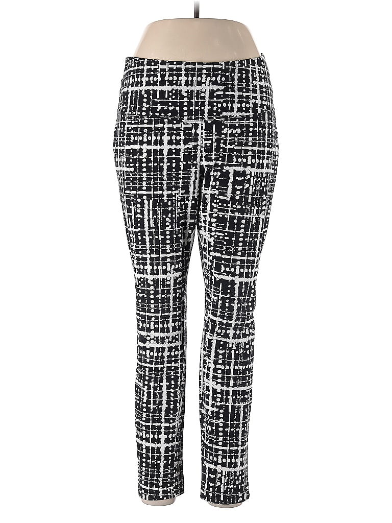 Zenergy by Chico's Tweed Black Casual Pants Size Lg (2) - photo 1