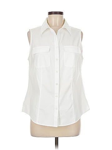 Chico's Sleeveless Button-Down Shirt (view 1)