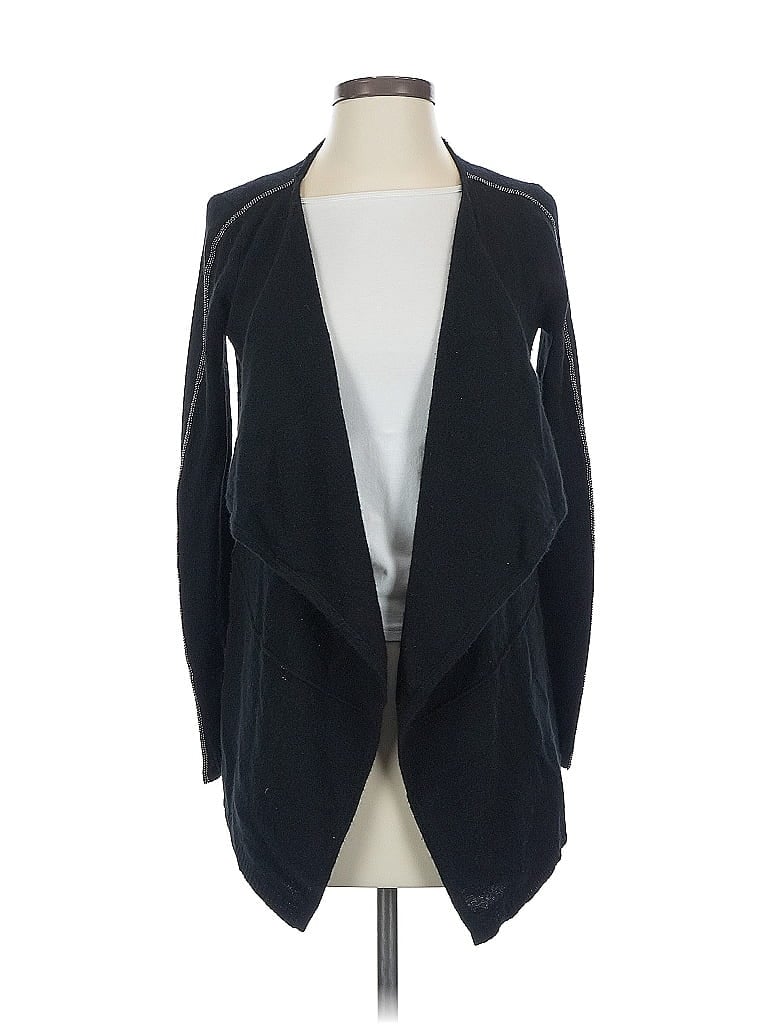 Pre-owned Neiman Marcus Cashmere Cardigan Sweater In Black