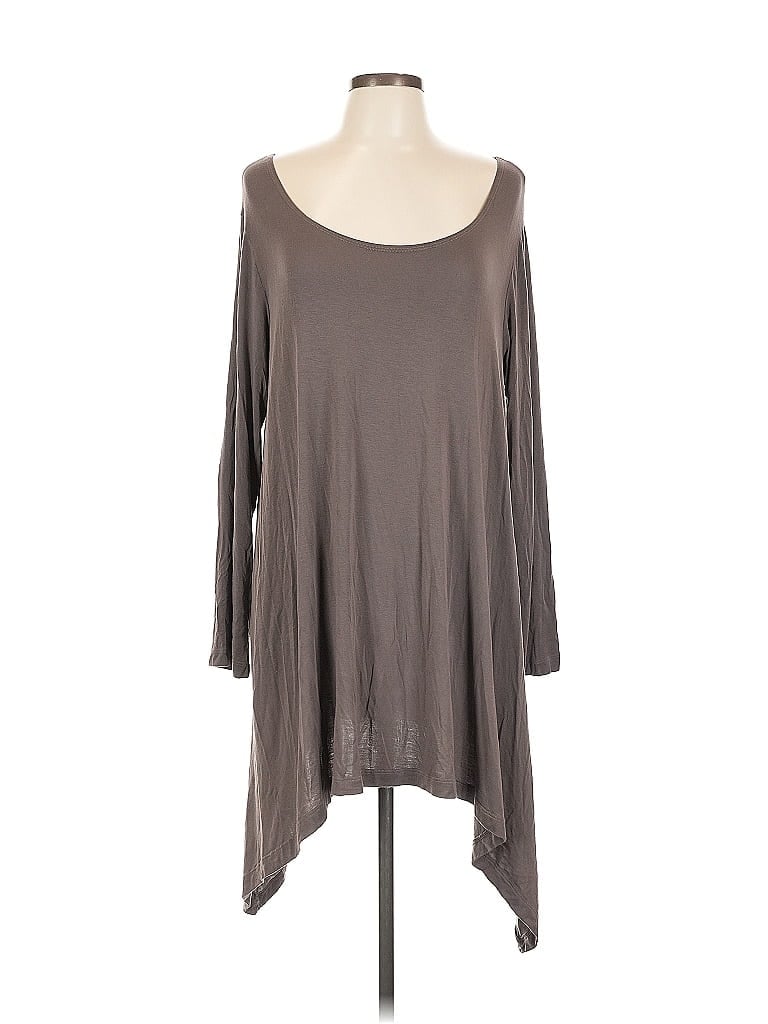 bryn WALKER Gray Casual Dress Size M - photo 1