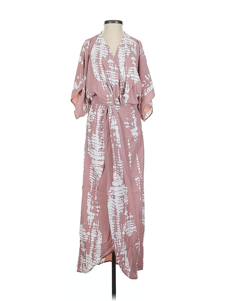 Lezat Casual Dress In Pink