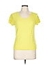 Doncaster Collection Yellow Short Sleeve Top Size L - photo 1