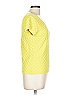 Doncaster Collection Yellow Short Sleeve Top Size L - photo 4