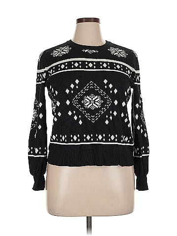 Marled Essentials Pullover Sweater (view 1)