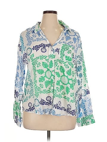Sigrid Olsen Long Sleeve Blouse (view 1)