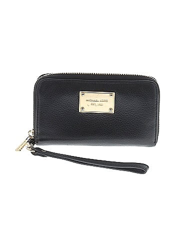 MICHAEL Michael Kors Leather Wristlet (view 1)