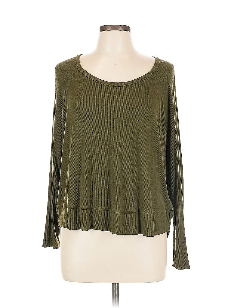 Pre-owned Angie Cardigan Sweater In Green