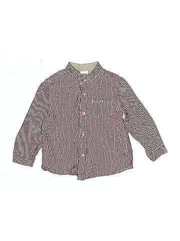 Zara Baby Long Sleeve Button-Down Shirt (view 1)