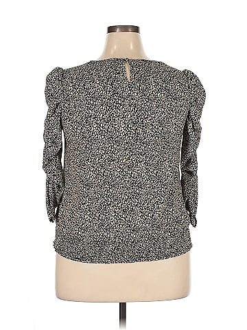 Adrianna Papell 3/4 Sleeve Top (view 2)