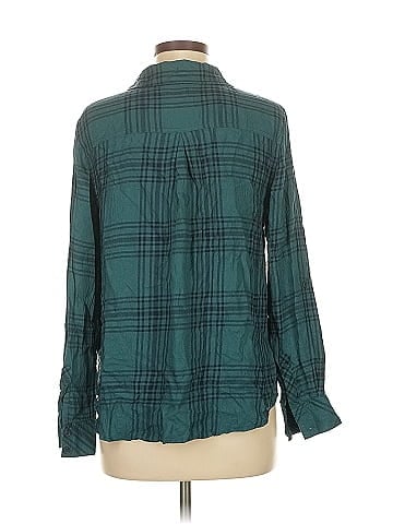 Cosmic Blue Love Long Sleeve Blouse (view 2)
