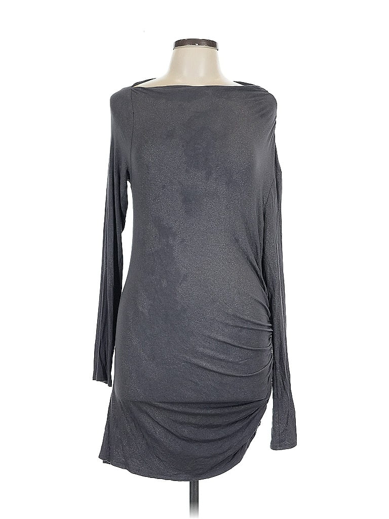 Pre-owned Express Casual Dress In Gray