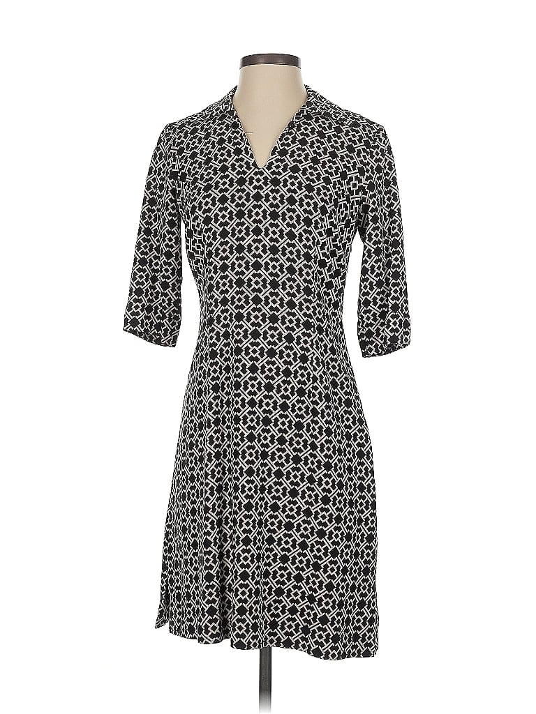 Pre-owned J. Mclaughlin Casual Dress In Gray