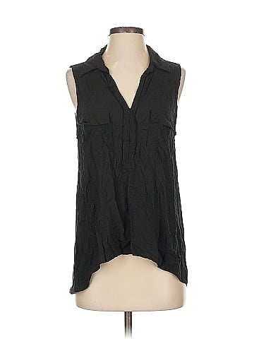Vintage Havana Sleeveless Button-Down Shirt (view 1)