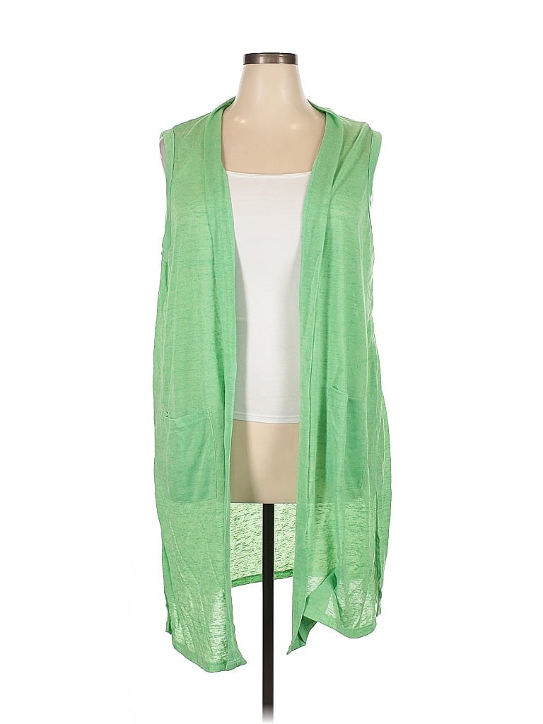 Woman Within Green Cardigan Size 26 - 28 - photo 1