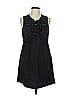 Eighty Eight 100% Polyester Black Casual Dress Size M - photo 1