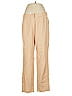 Unique21 100% Polyester Chevron-herringbone Tan Casual Pants Size 8 - photo 1