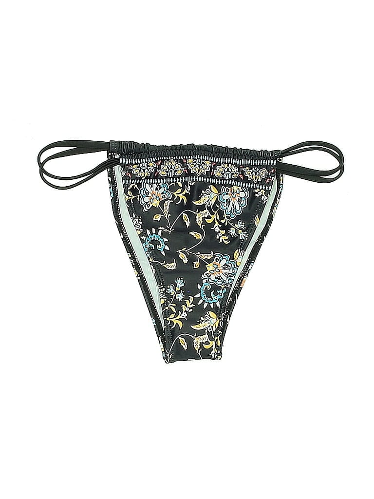 Pre-owned Unbranded Swimsuit Bottoms In Black