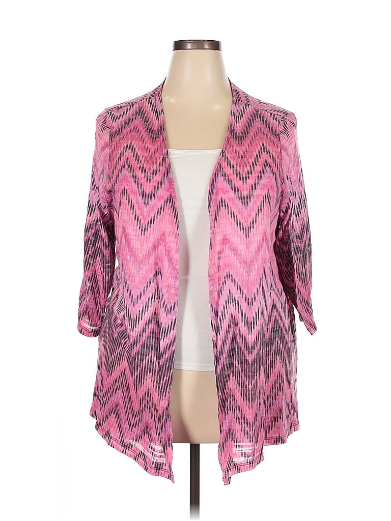 Catherines Pink Cardigan Size 2X - photo 1
