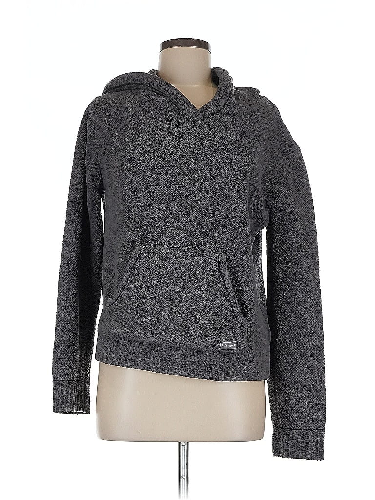 Life Is Good 100% Polyester Gray Sweatshirt Size M - photo 1