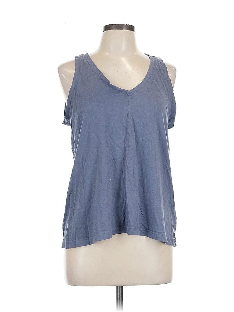 Pre-owned Caslon Sleeveless T-shirt In Black