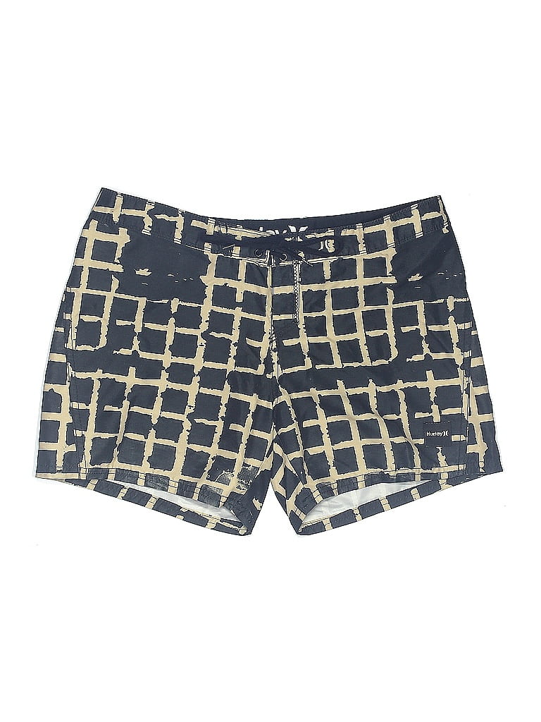 Pre-owned Hurley Board Shorts In Blue