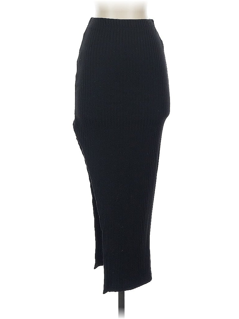 Pre-owned Shein Formal Skirt In Black