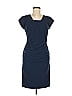 BCBGMAXAZRIA Solid Blue Cocktail Dress Size XXS  - photo 1