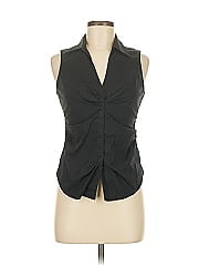 Express Design Studio Sleeveless Button Down Shirt