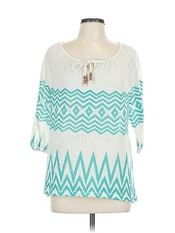 Jolt 3/4 Sleeve Blouse (view 1)
