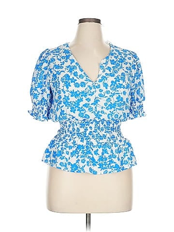 Sienna Sky Short Sleeve Blouse (view 1)