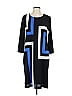 misook Graphic Blue Casual Dress Size L - photo 1