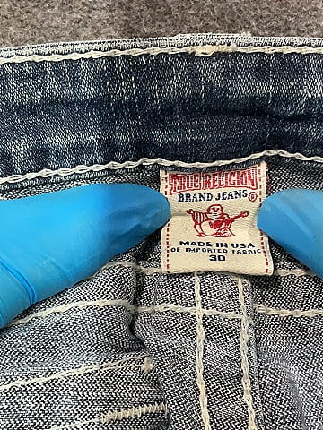True Religion Blue Jeans Size 30 waist