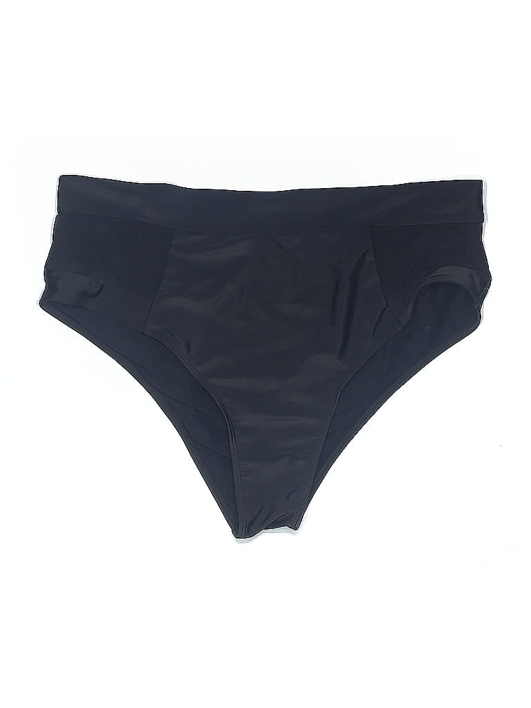 Pre-owned Unbranded Swimsuit Bottoms In Black